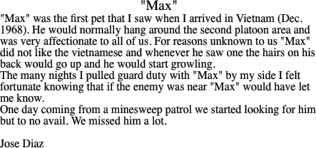 "Max"